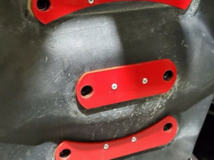 Can Am X3 Radius Rod Support Plates
