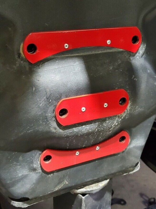 Can Am X3 Radius Rod Support Plates